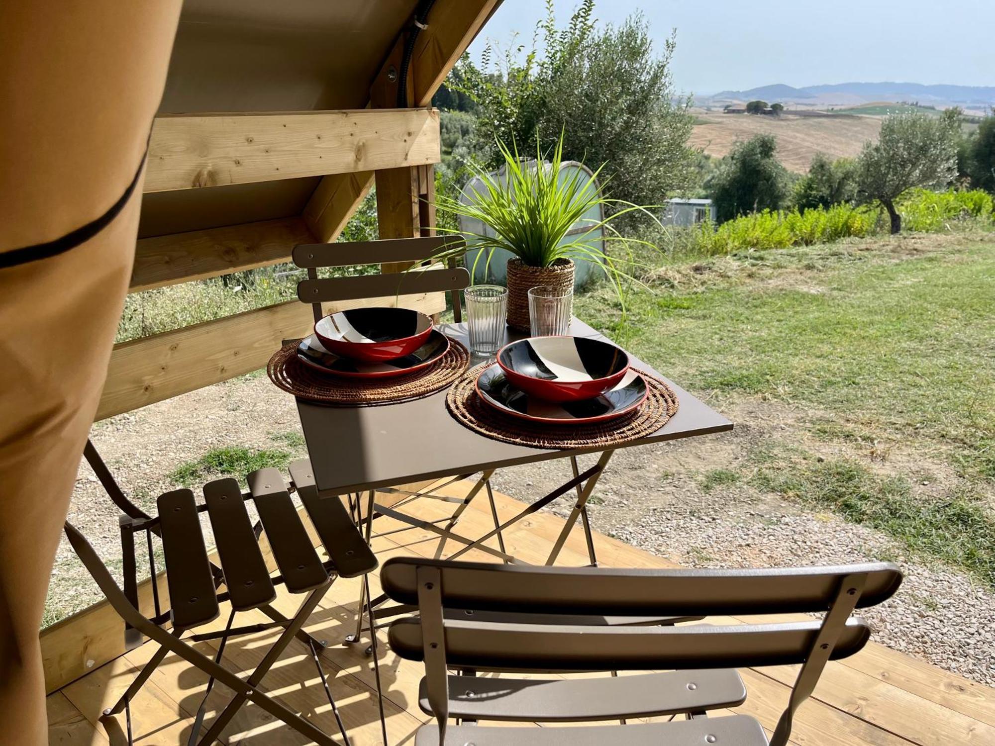 Glamping Tuscany - Podere Cortesi Santa Luce Buitenkant foto